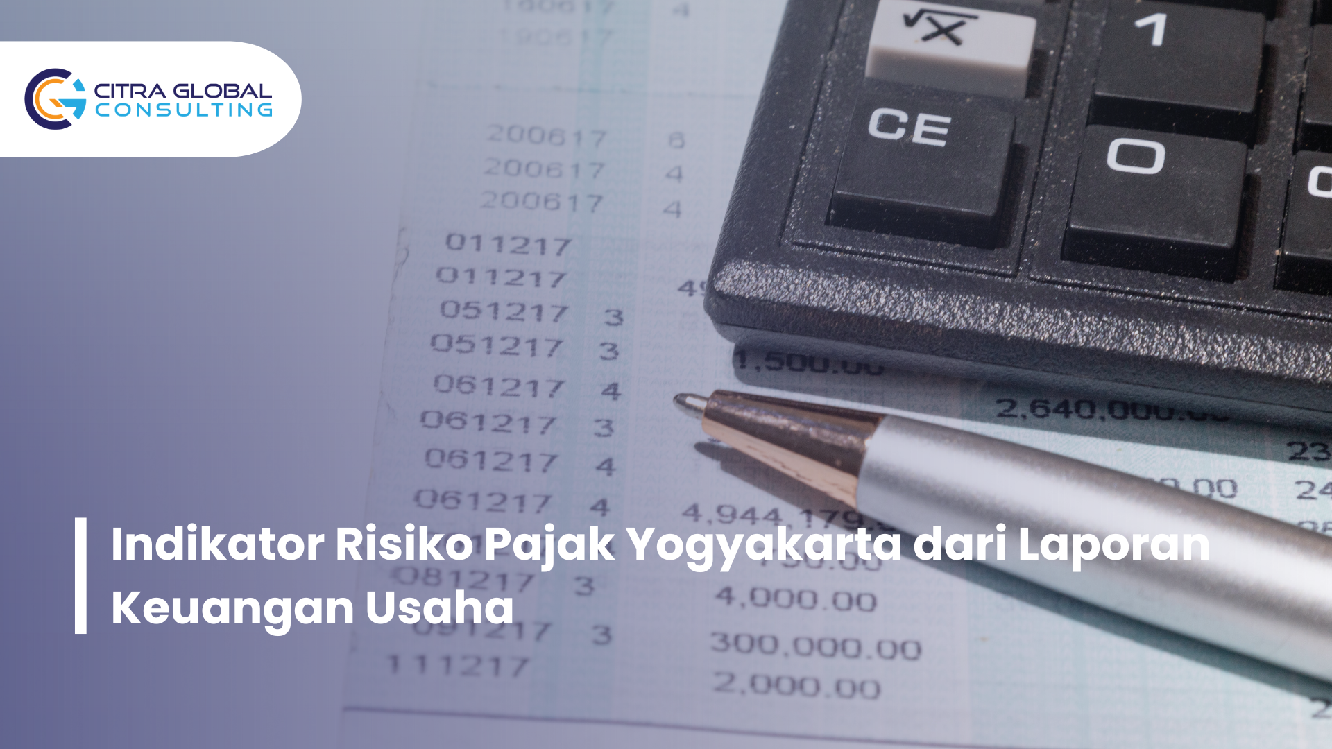 indikator risiko pajak Yogyakarta