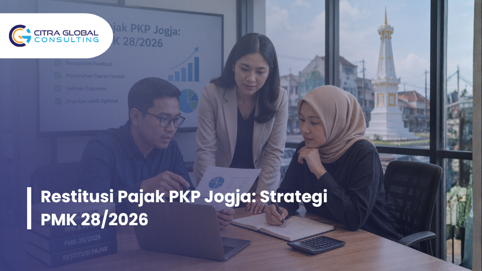 Tim keuangan Jogja menyiapkan dokumen Restitusi Pajak PKP sesuai PMK 28/2026